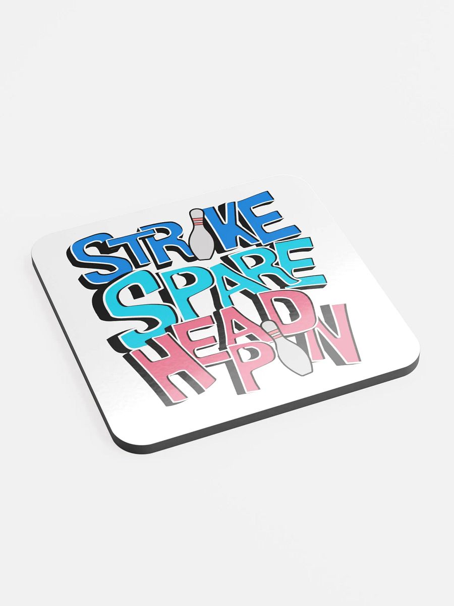 Strike Spare Headpin Bowling Coasters product image (3)