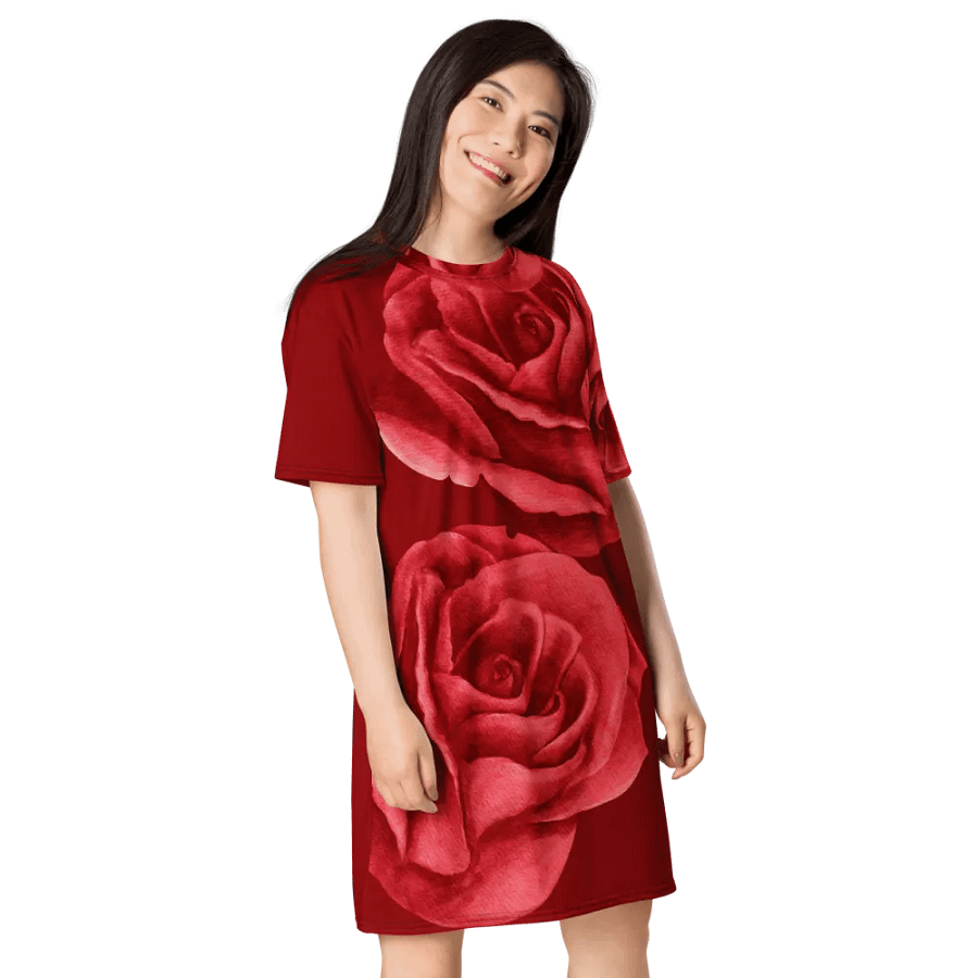 Red Rose Revels Dress Tee product image (5)