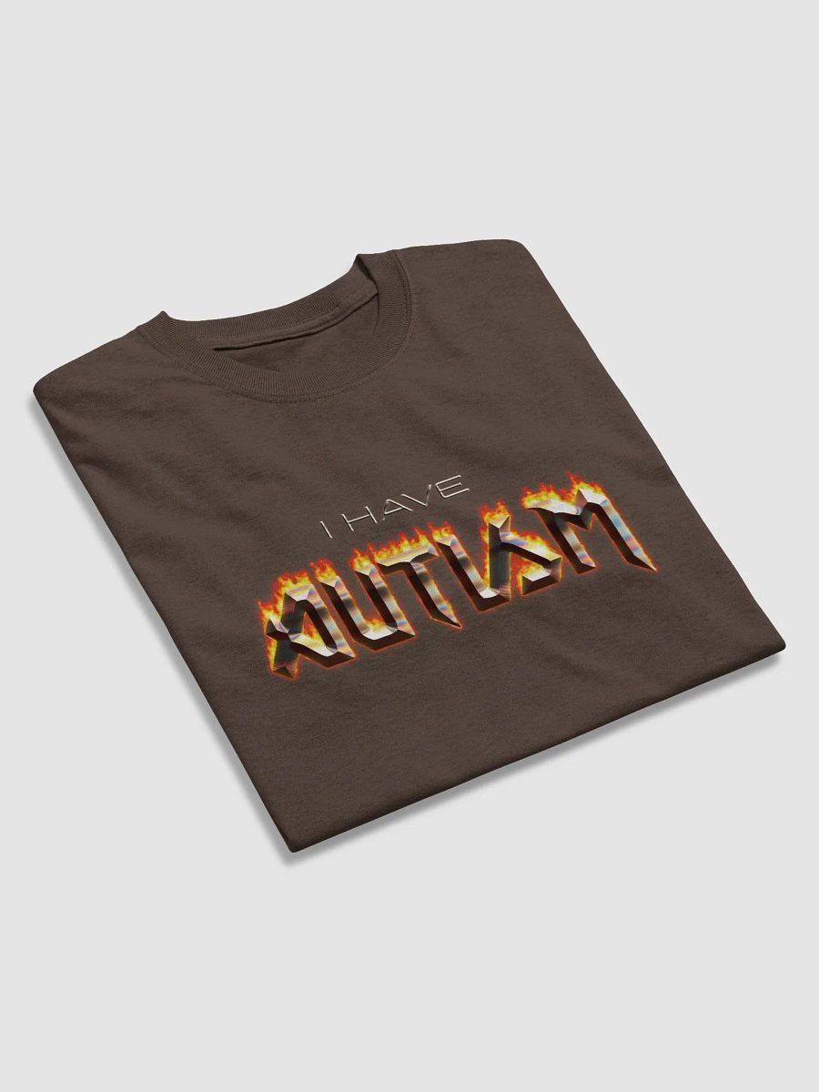 I have autism metal T-shirt product image (4)