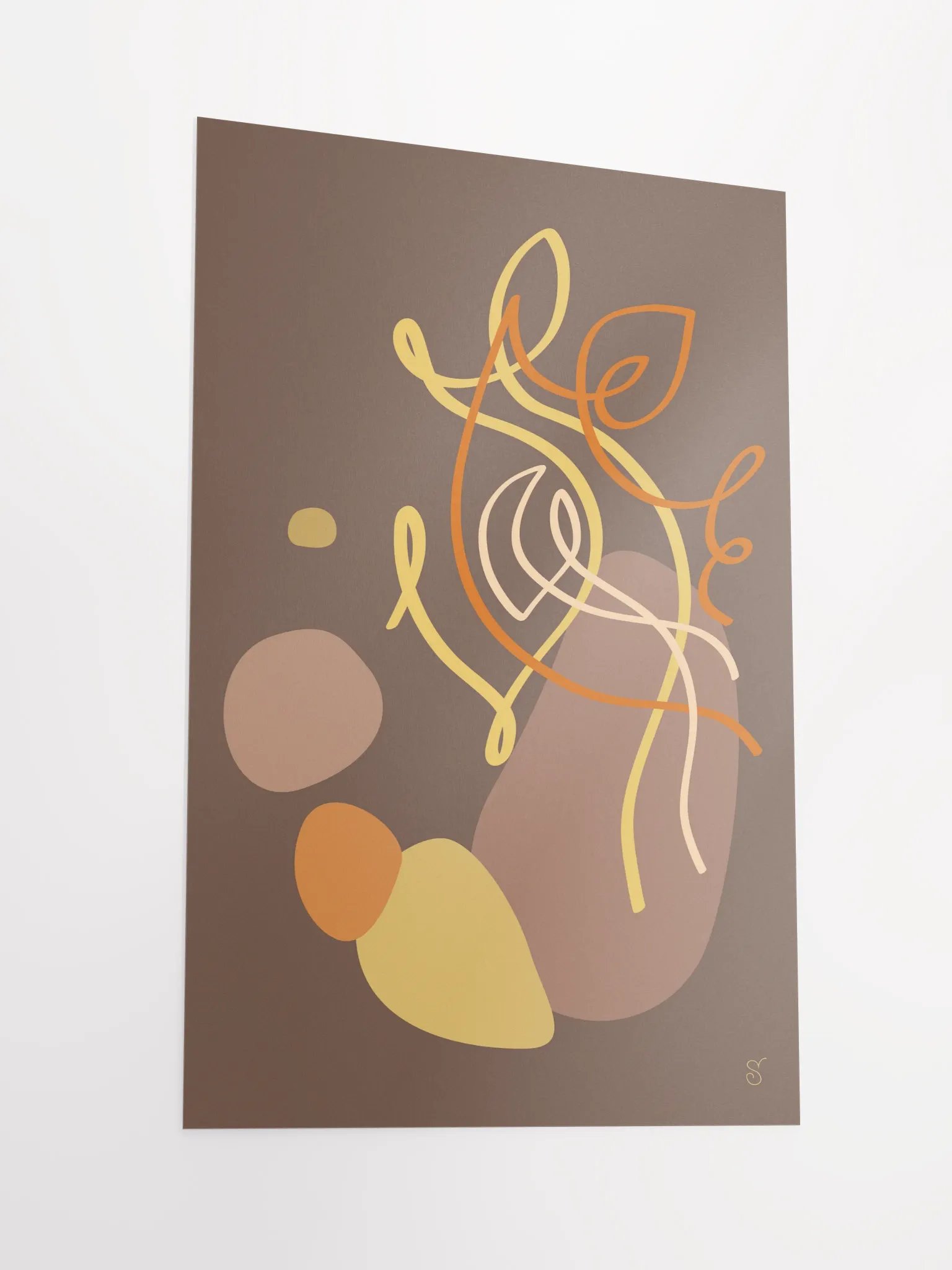 Vibrant Matte Poster Prints - Abstract Image No. 5 product image (4)