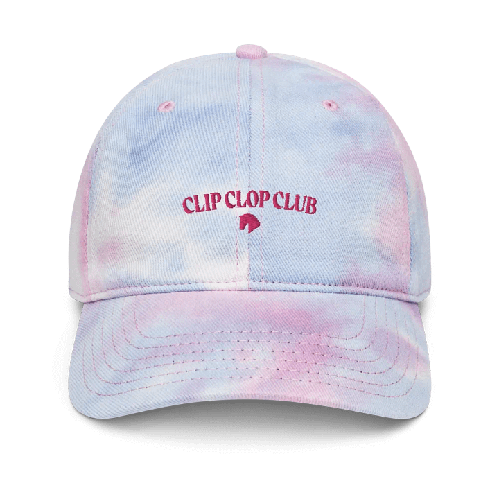 clip clop club emblem embroidered hat product image (1)
