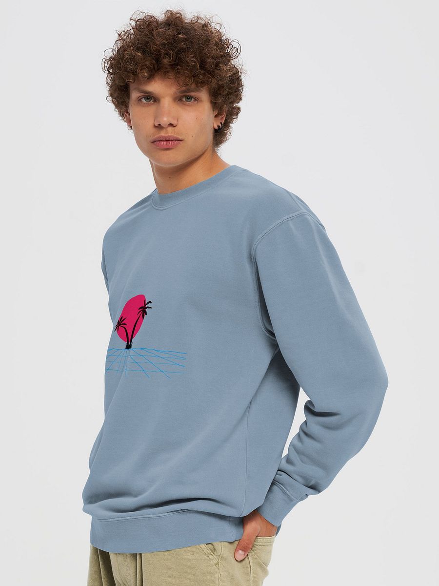 Vaporwave Sunset Silhouette Sweatshirt product image (5)