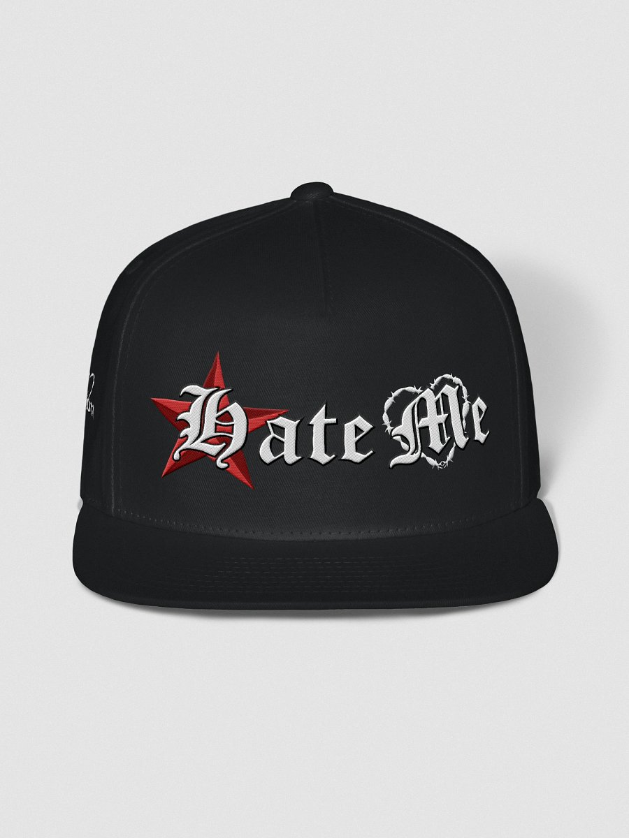 H-Town Hate Me A-Frame Snapback Cap "Y2K Brick Red" Colorway product image (1)