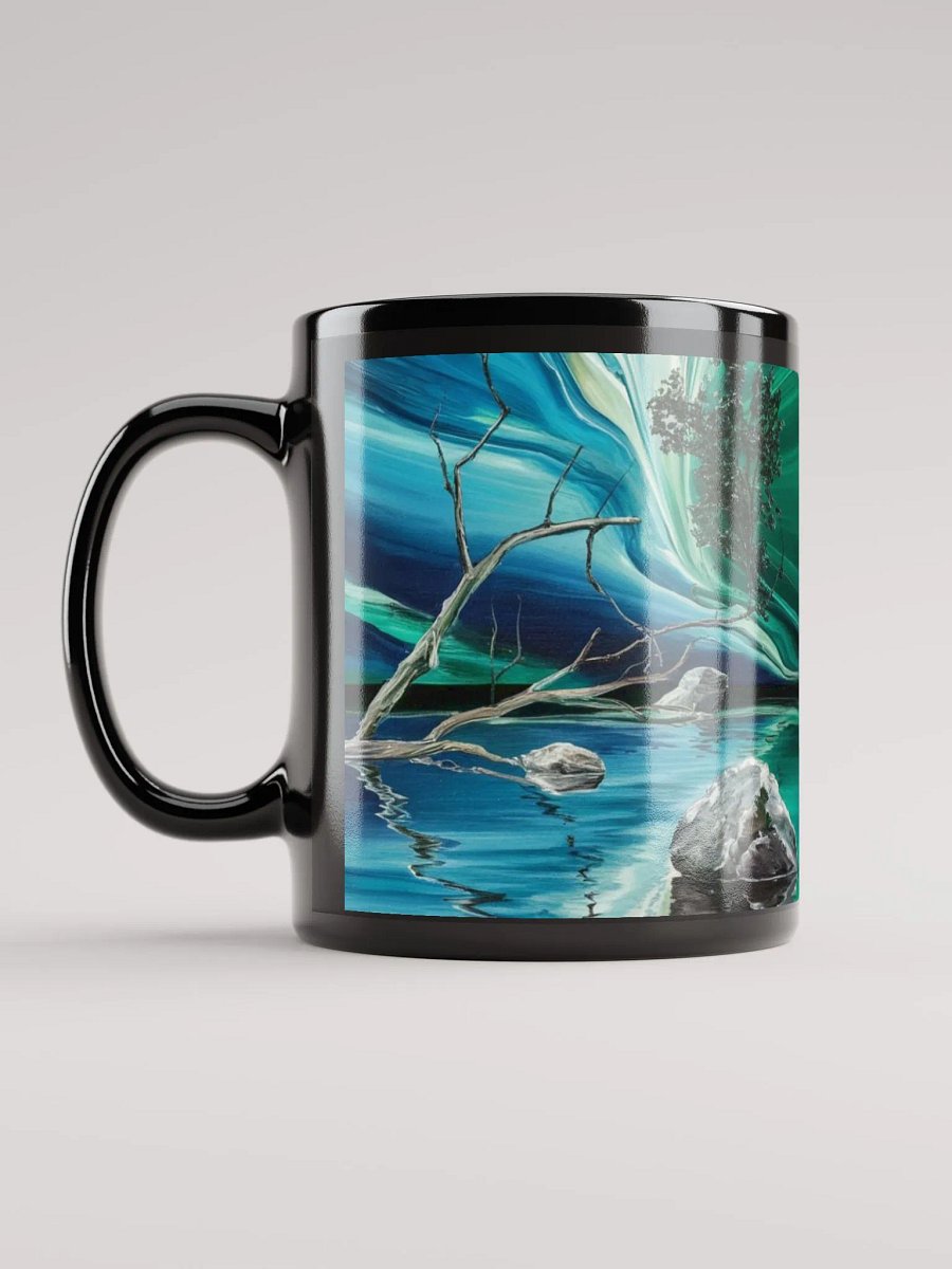 Magic Reflection, Glossy Black Mug product image (8)
