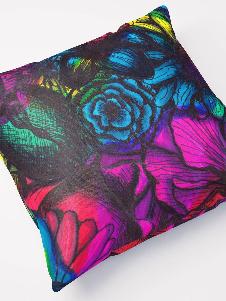 Tie-dye Flower Pillow product image (7)