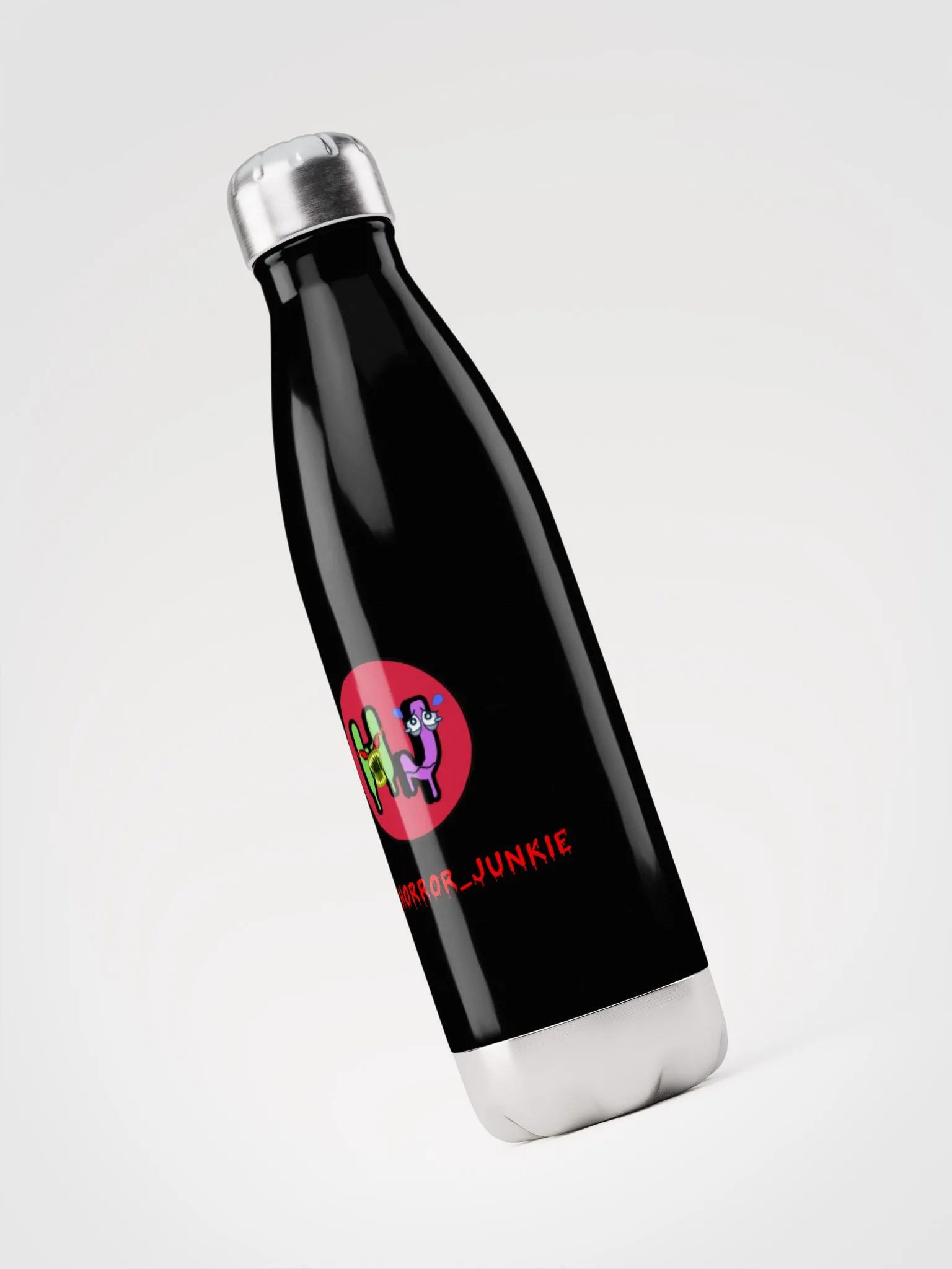 Steel water bottle product image (1)