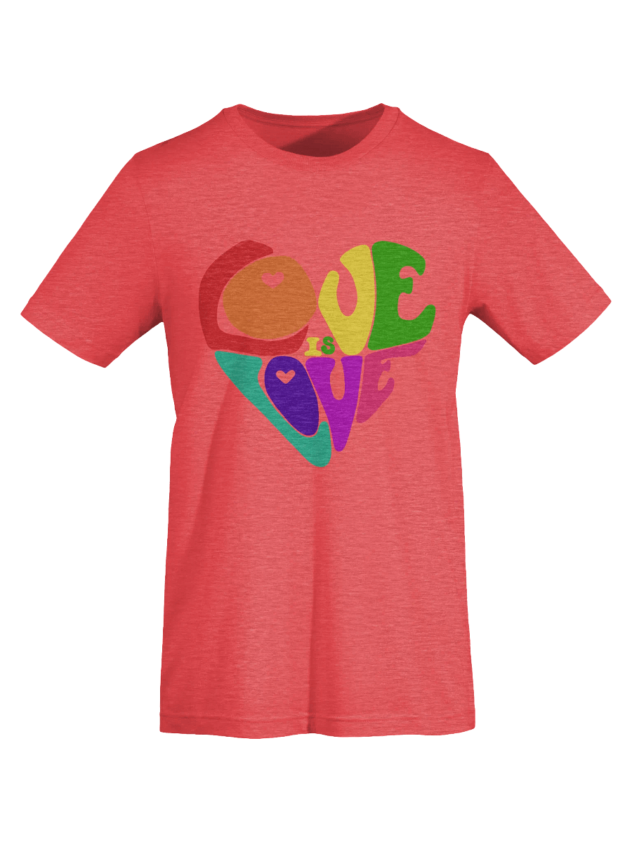 Full Pride Love is Love big print tee product image (7)