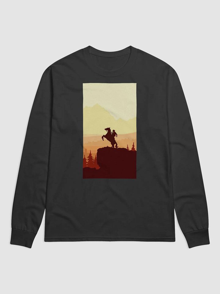 RDR II Sunset Cowboy Champion Rider Long Sleeve product image (2)