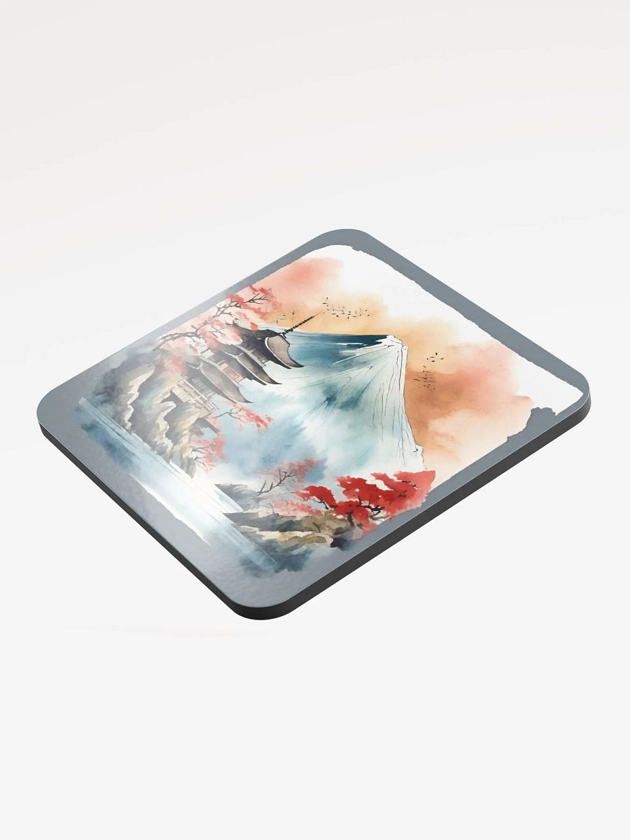 Tranquil Pagoda Cork Coaster product image (3)
