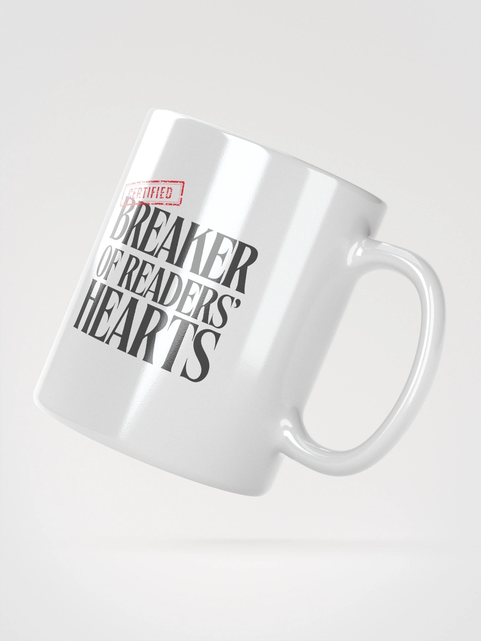 Certified Breaker Of Readers' Hearts Mug product image (3)