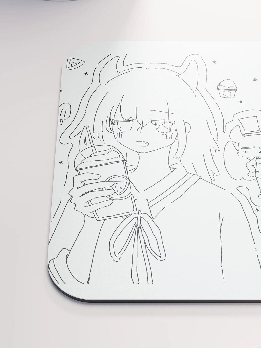 Hungry Demon & Friends Mouse Pad product image (7)