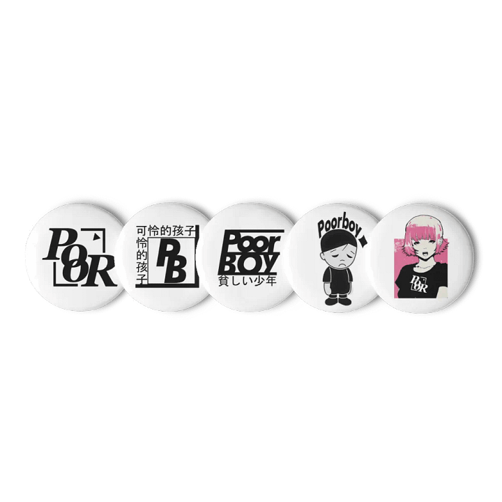 Poorboy's Interlaced Monogram Pin Set product image (3)