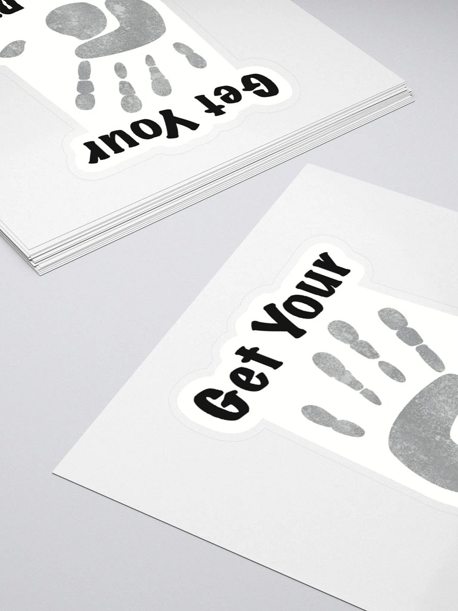 Get Your Hands Dirty Sticker product image (4)