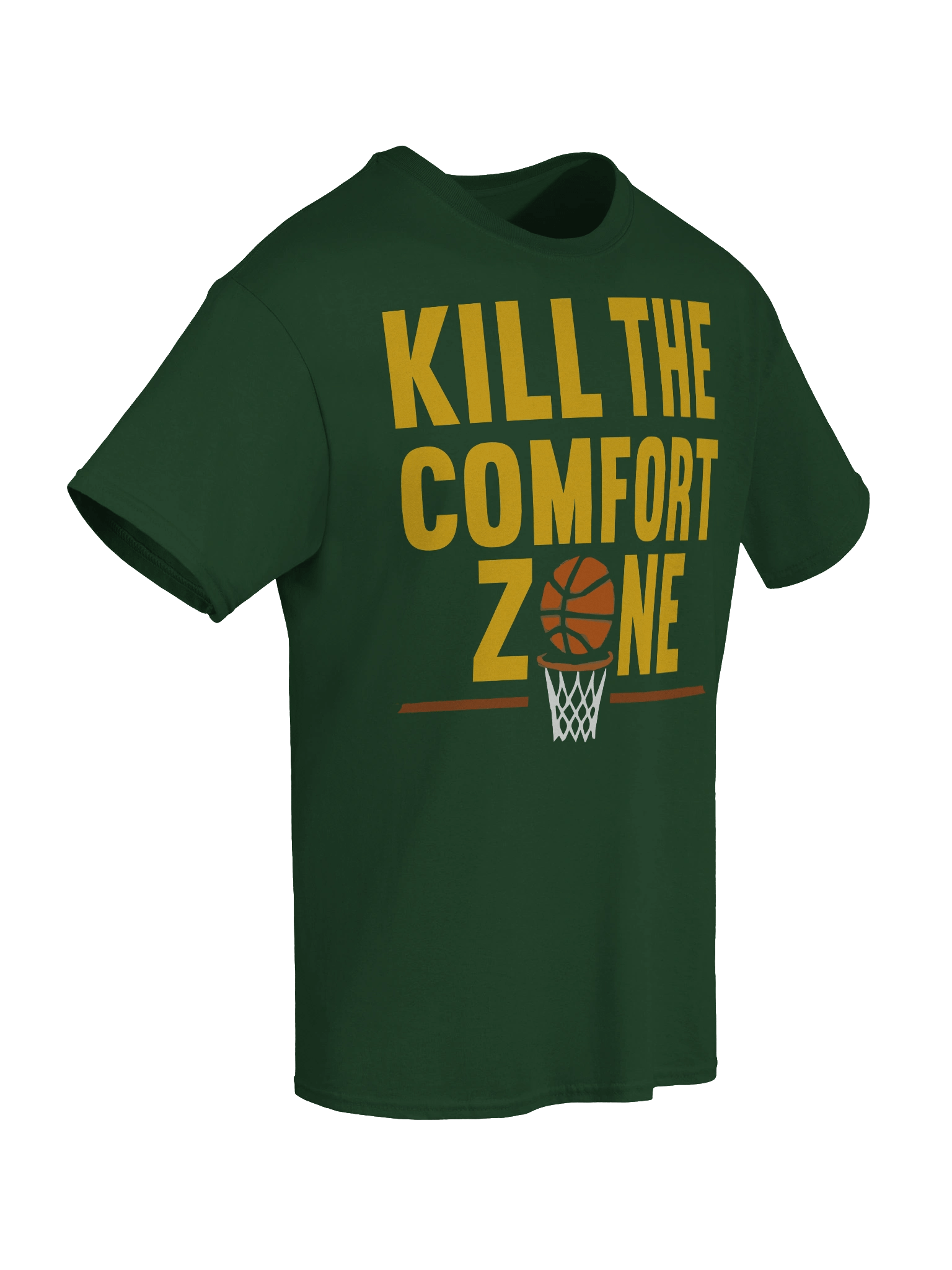 “Kill the Comfort Zone" – Basketball Motivation T-Shirt product image (8)