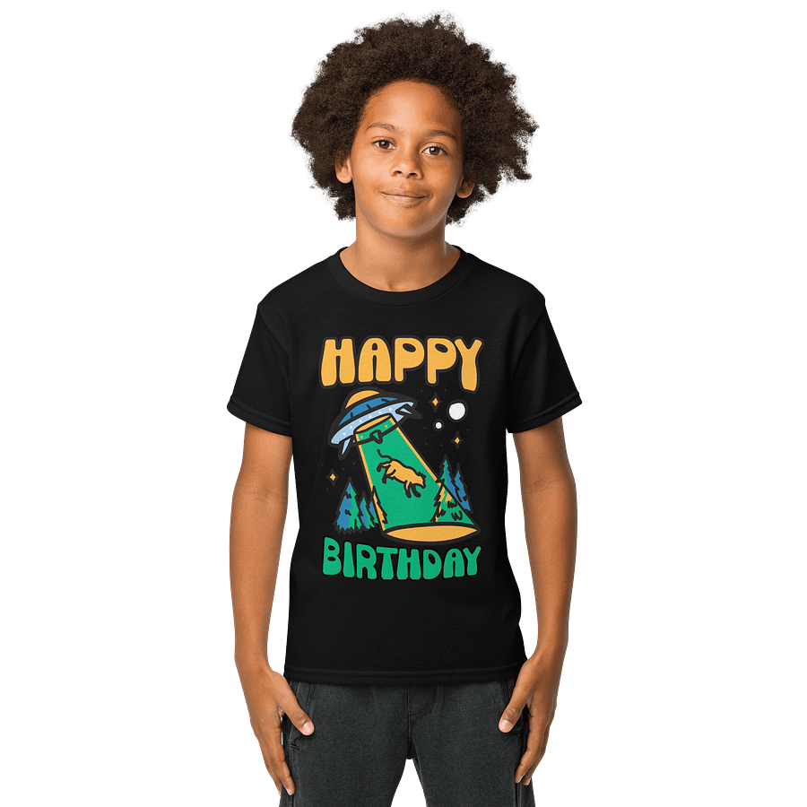 Happy Birthday (UFO Abduction) T-Shirt For Kids product image (1)