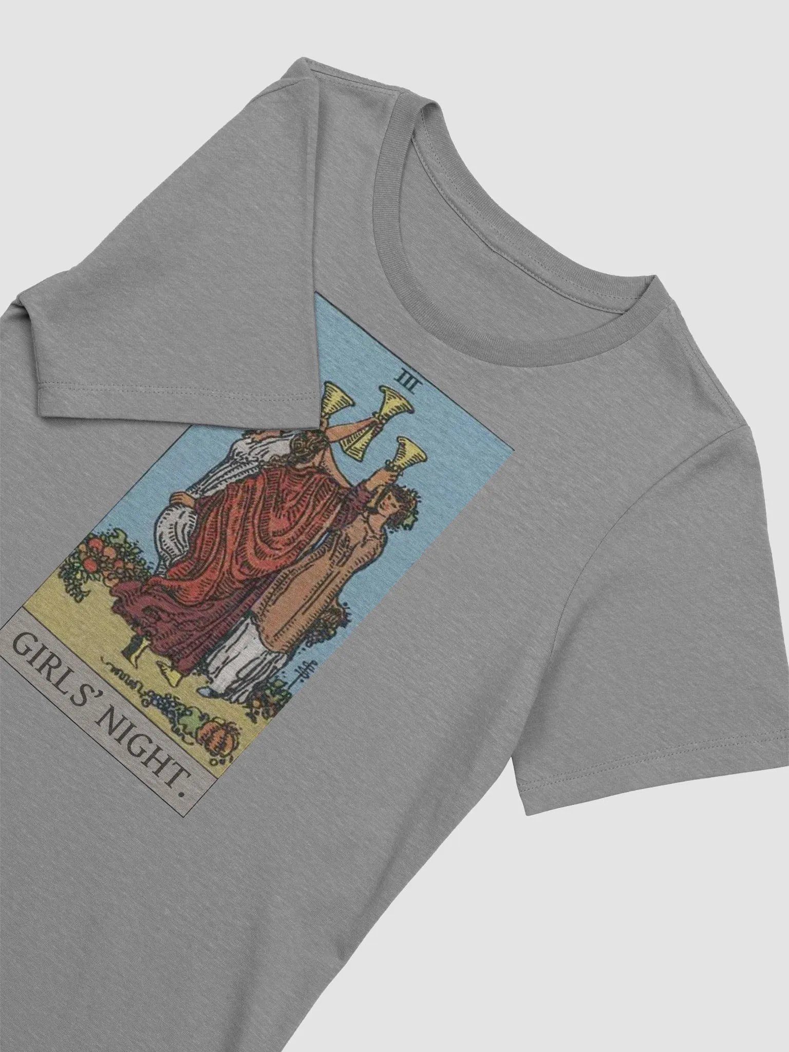 Girls' Night Tarot 3 of Cups - Women's Tee product image (33)