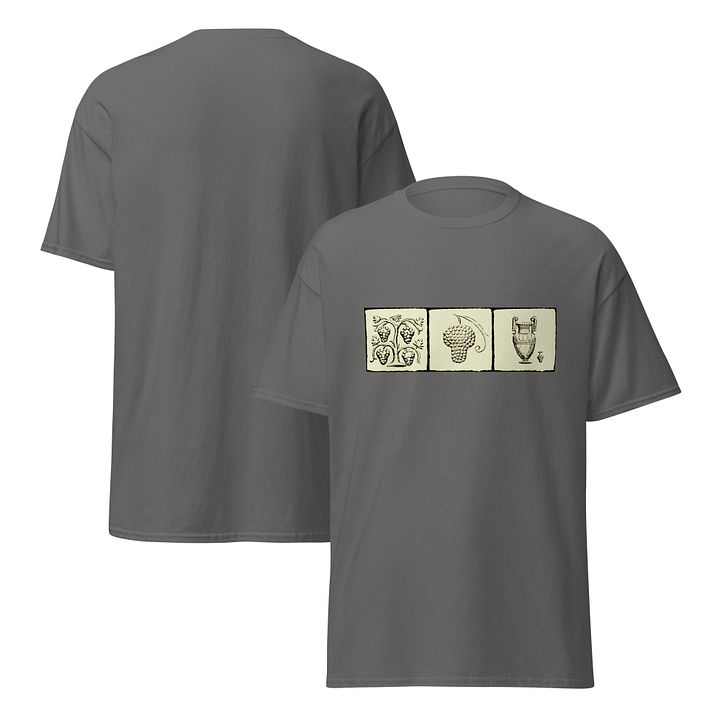 Grape and Wine Ancient Greek Art circa 3rd Century BC, T-Shirt product image (2)