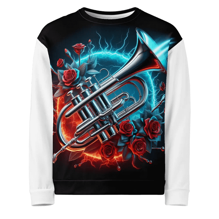 Electric Rose Trumpet Symphony - Unisex Sweatshirt #39 product image (1)