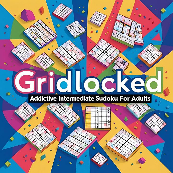Gridlocked - Addictive Intermediate Sudoku for Adults product image (1)
