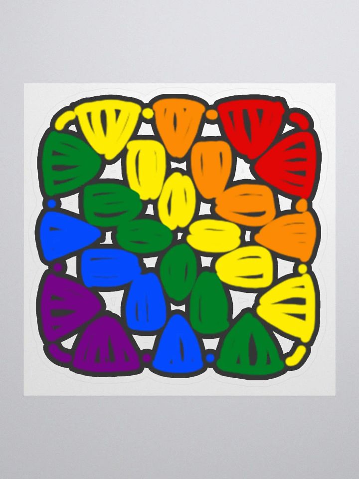 Loop Together Pride Rainbow Sticker product image (3)