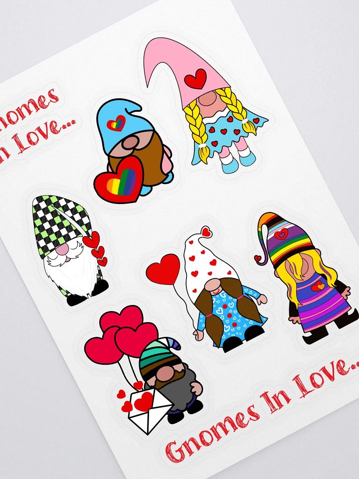 Gnomes In Love - Stickers product image (1)
