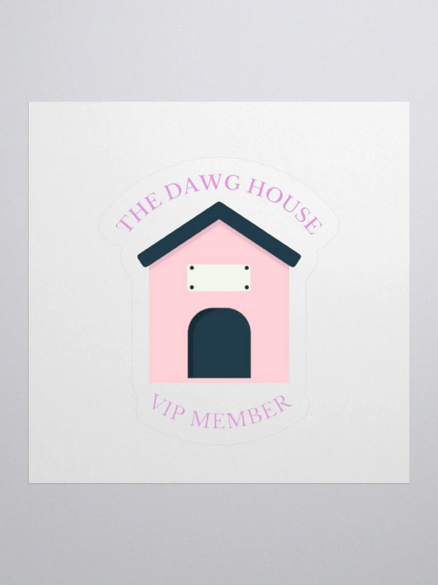 dawg house sticker product image (1)