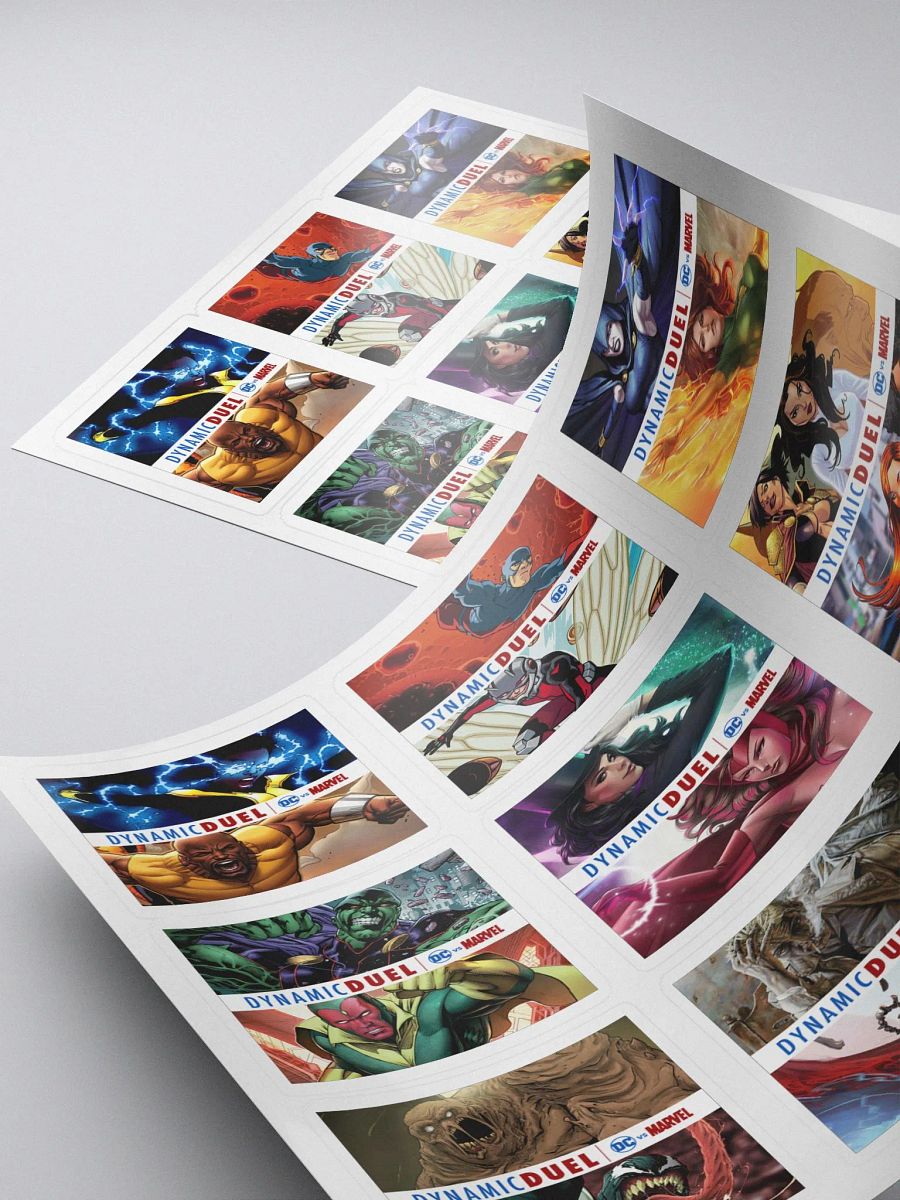 Dynamic Duel Episode Cover Stickers - Series 5 product image (4)