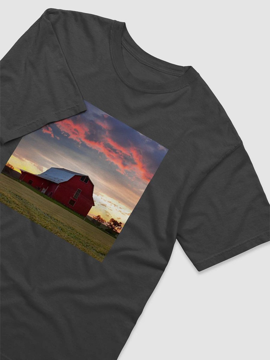 Wild Harmony: Sunset Farmhouse & Wildlife T-Shirt product image (3)