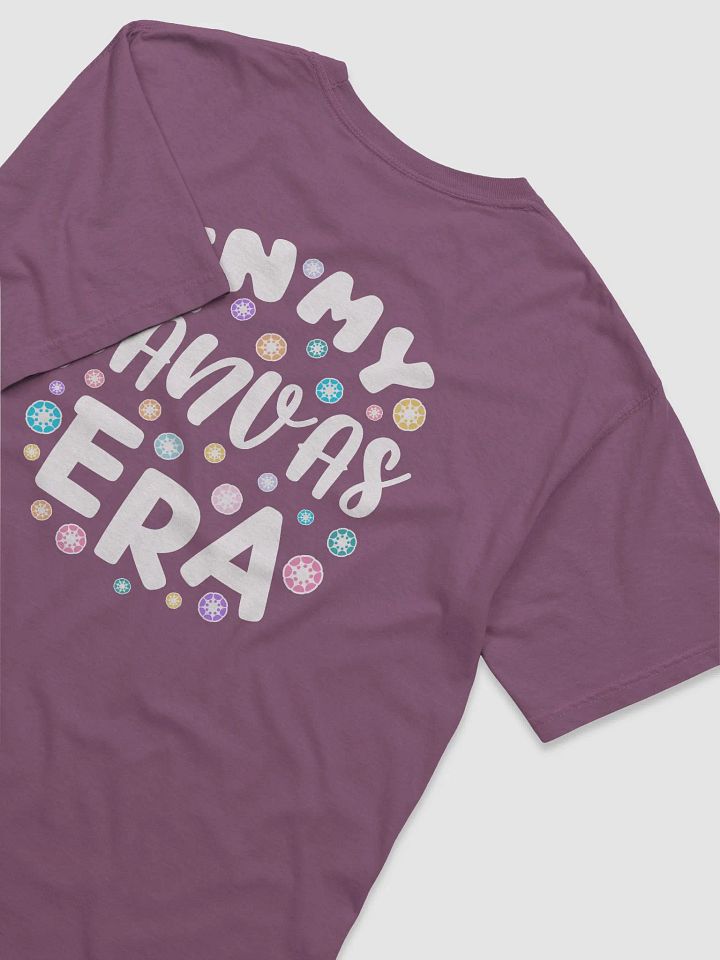 "In My Canvas Era" T-Shirt - Back Logo product image (1)