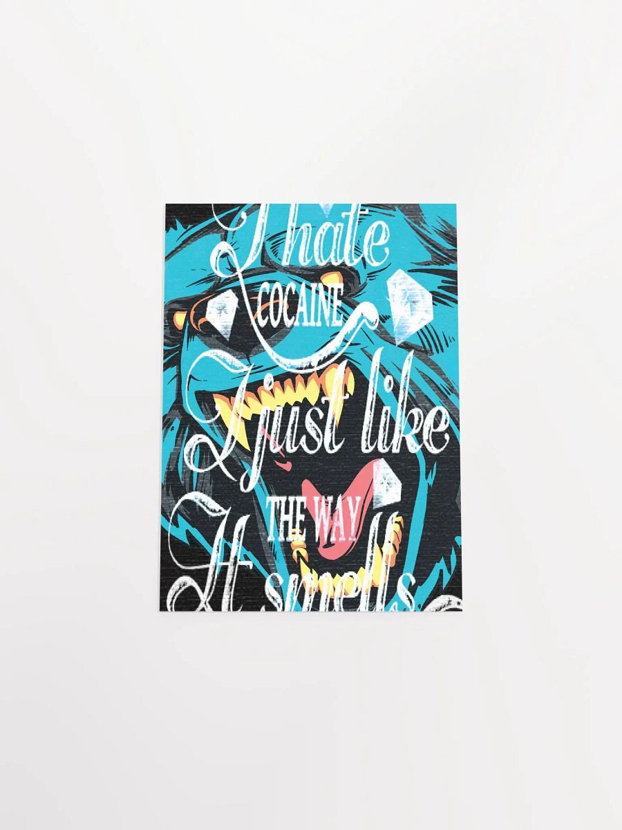 Cocaine Bear Illustration | Matte Poster product image (18)