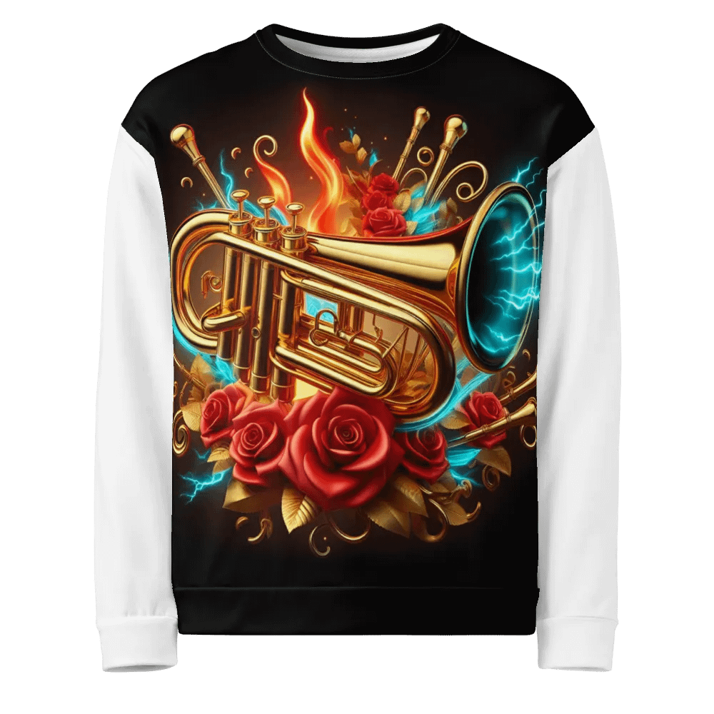 Floral Trumpet Symphony - Unisex Sweatshirt #38 product image (1)