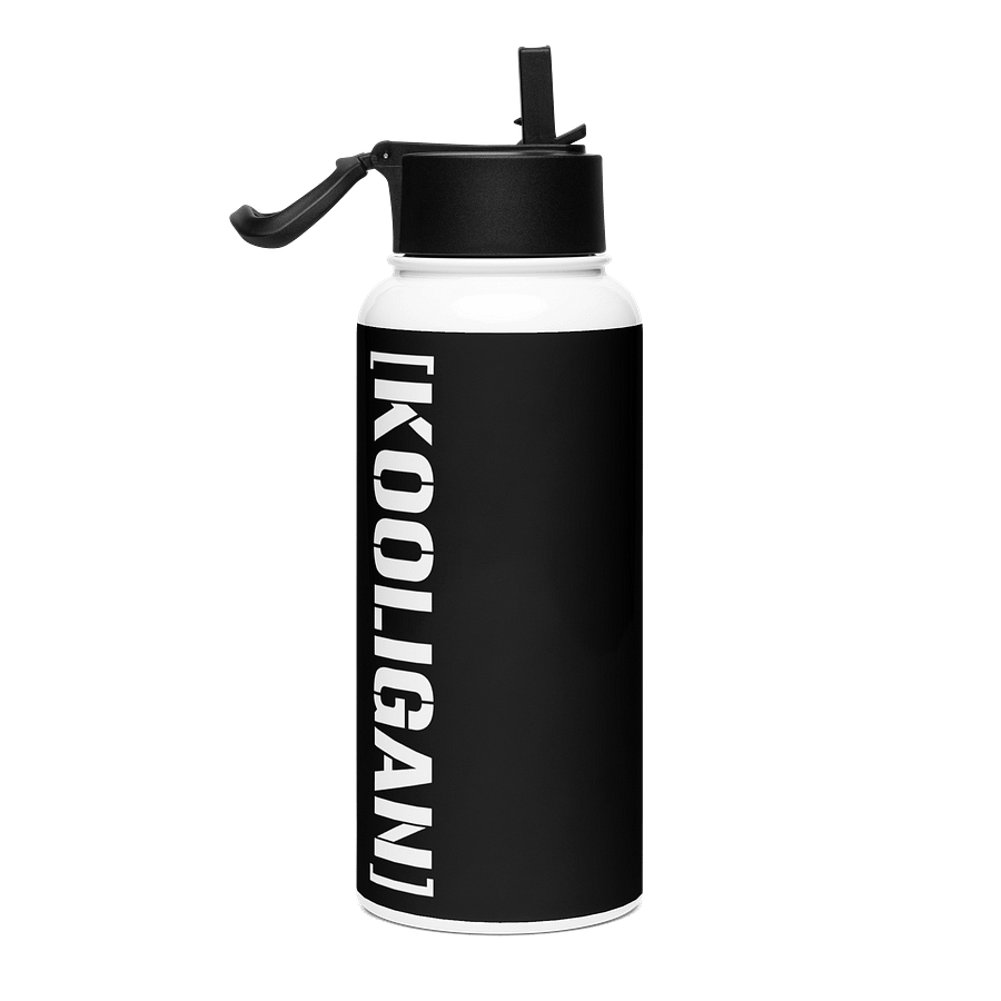 KOOLIGAN - BOTTLE - K - Stainless Steel w/Straw Lid product image (4)