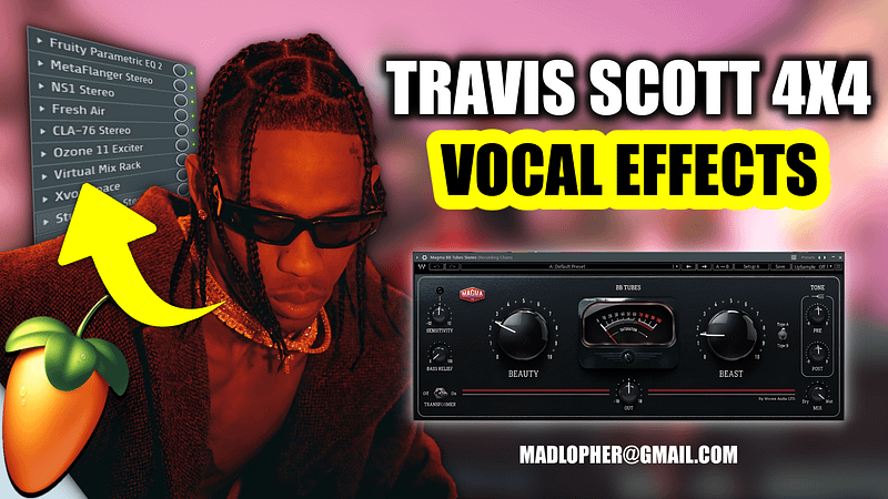 Travis Scott 4x4 Vocal Template!