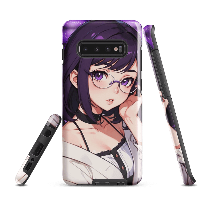 (Purple WAIFU) K Case for Samsung product image (2)