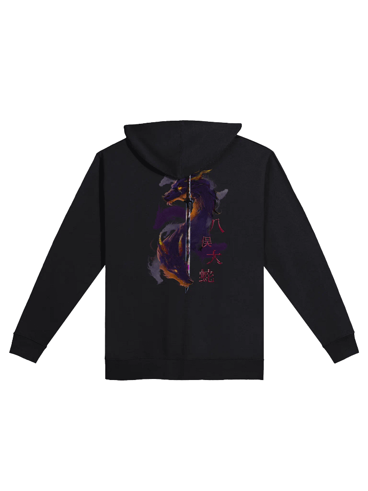 Orochi – Eight-Headed Serpent of Japanese Myth (Zip-Up Hoodie) product image (2)