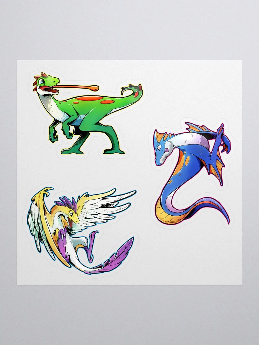 Mochee The Dragon Stickers product image (2)
