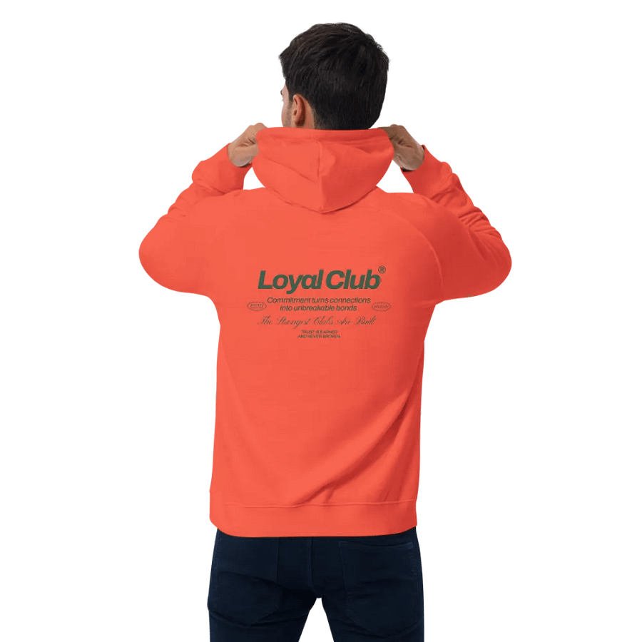 Loyal Club Unisex Eco Raglan Hoodie product image (5)