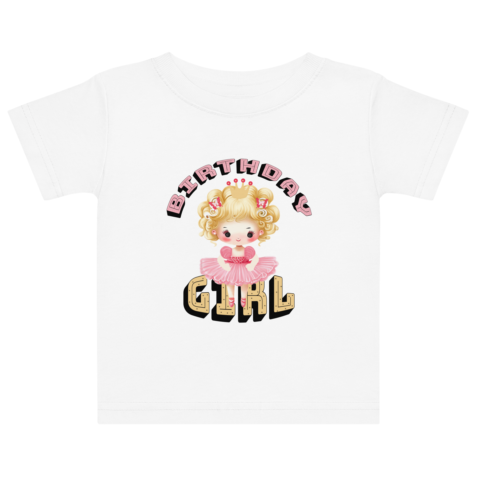 Birthday Princess Baby Jersey T-Shirt product image (11)