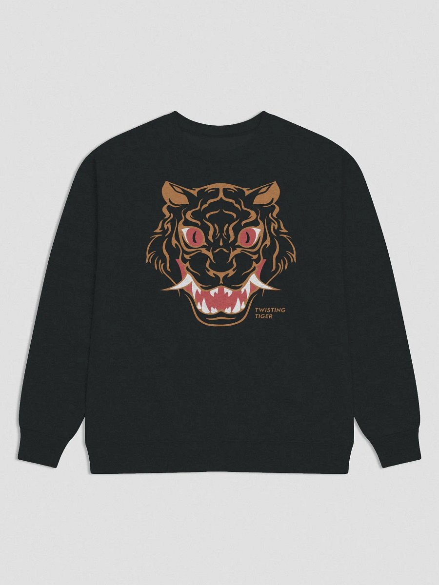 Twisting Tiger Crew Neck Sweater product image (1)
