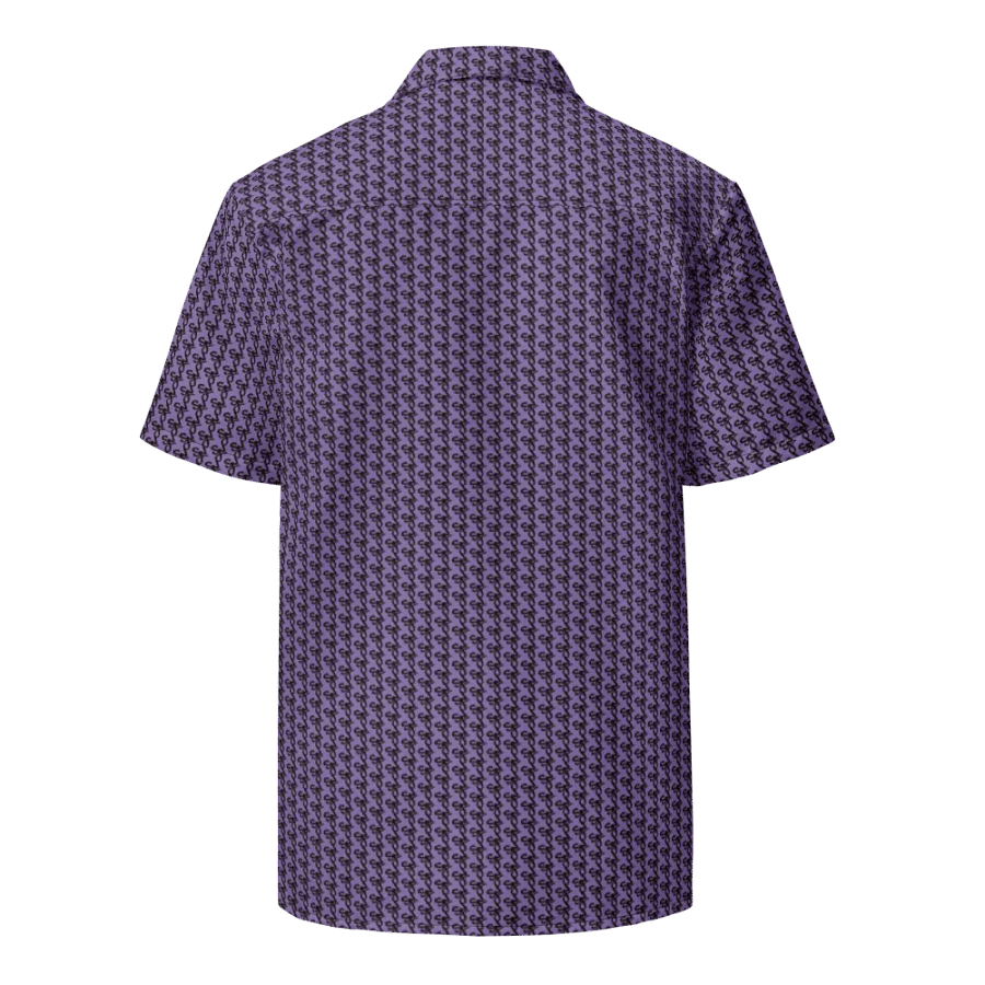 Syn-Stripe Purple/Black Button-Up product image (1)