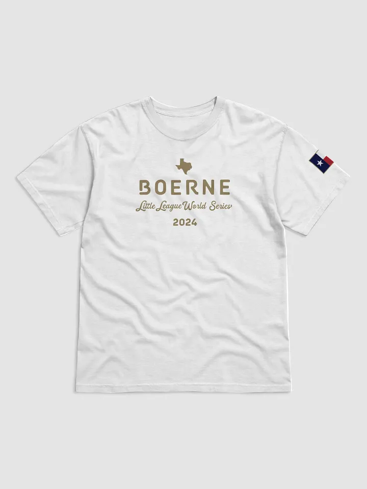 Boerne Little League World Series 2024 Gold on White product image (1)