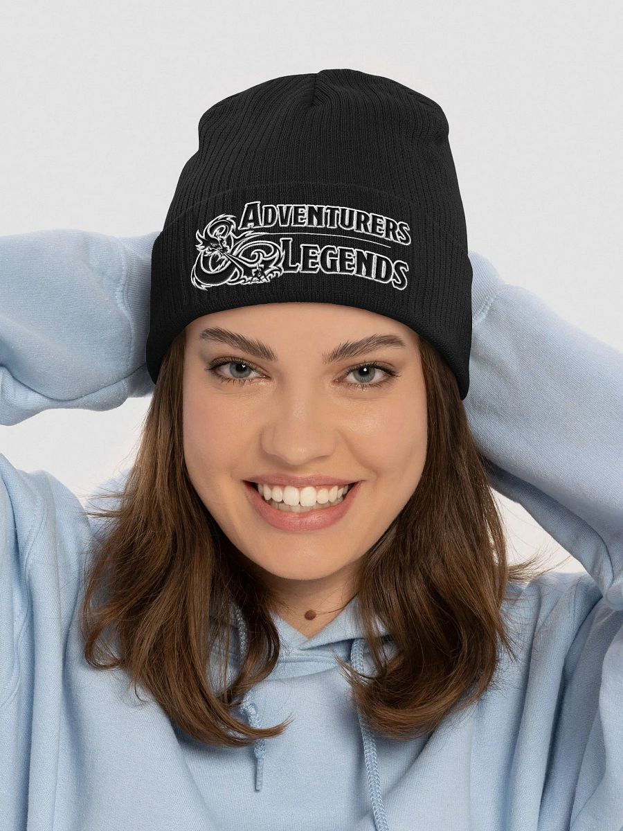 ELFSAR Embroidered Adventurers & Legends Atlantis Organic Ribbed Beanie product image (6)