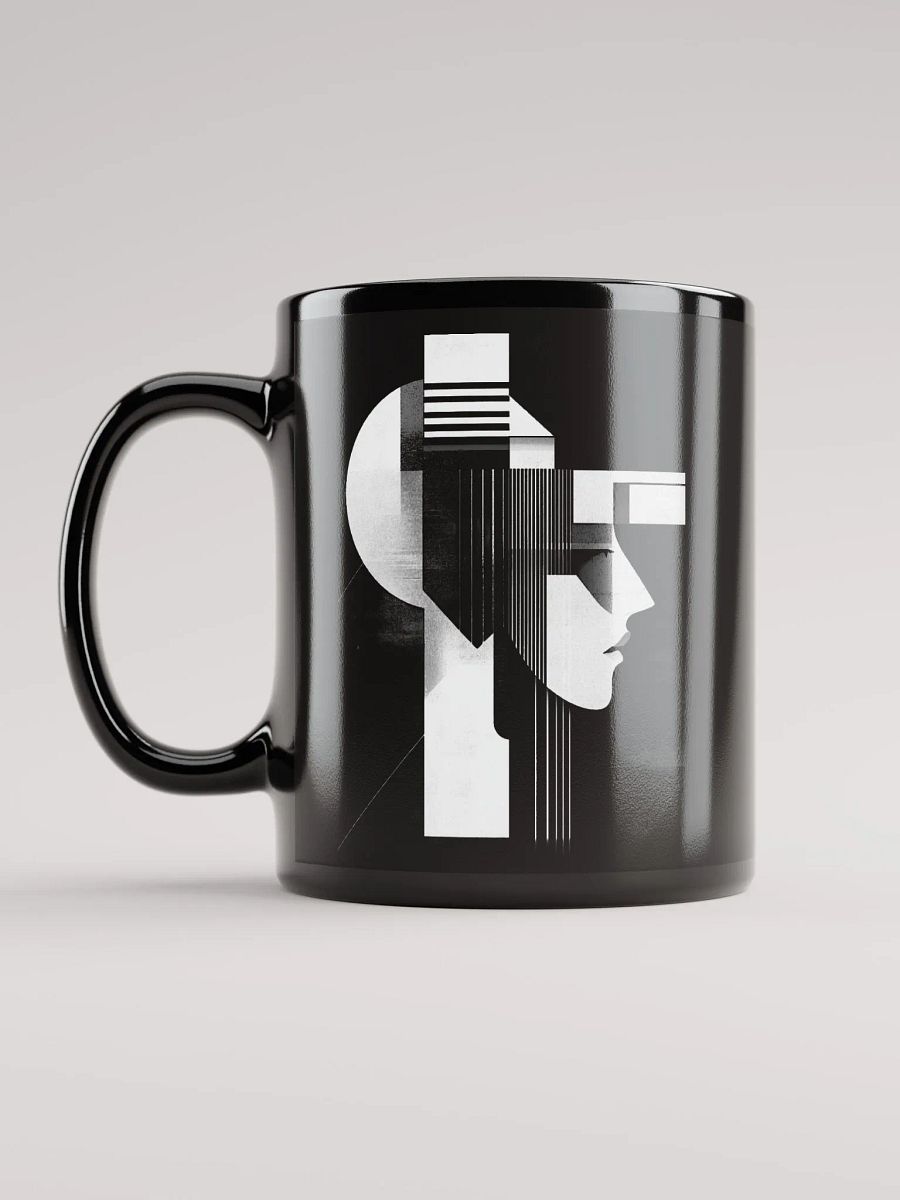 Abstract Persona 004 (Black) (Mug) product image (1)