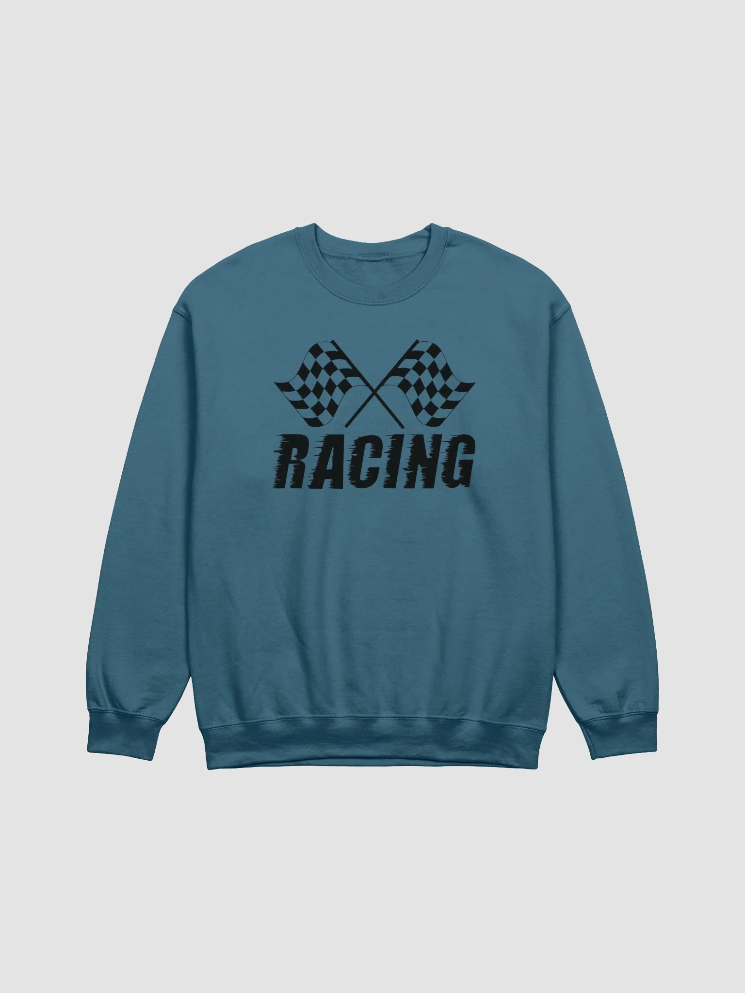 Checkered Flags Racing Crewneck Sweatshirt product image (5)