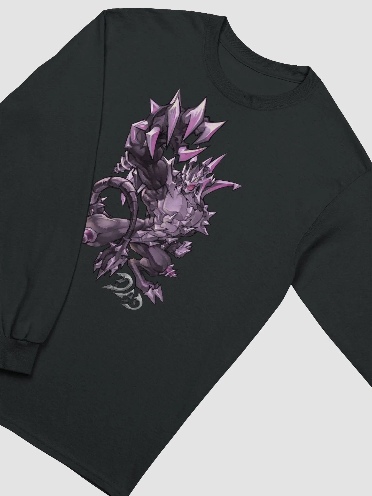 Purple Metal Dragon Long Sleeve Shirt! product image (3)
