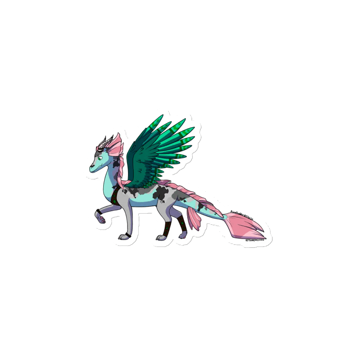Fenrix Queen: Lyra Die Cut Magnet product image (2)