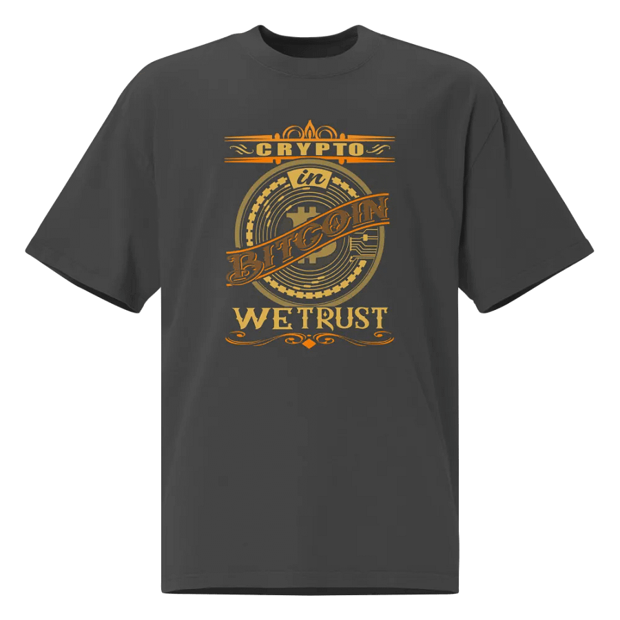 Crypto Trust Oversized Tee (Women) product image (1)