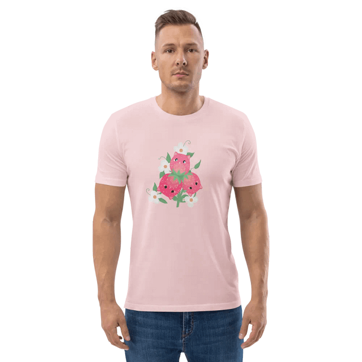 Strawberry Cat Plant Shirt product image (2)