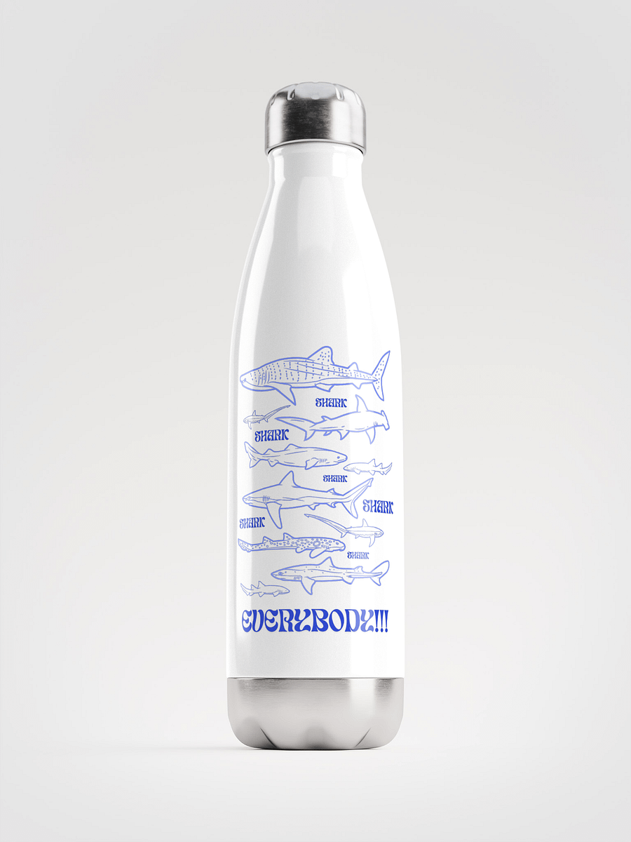 Shark Shark Shark! Stainless Steel Drinking Bottle product image (1)