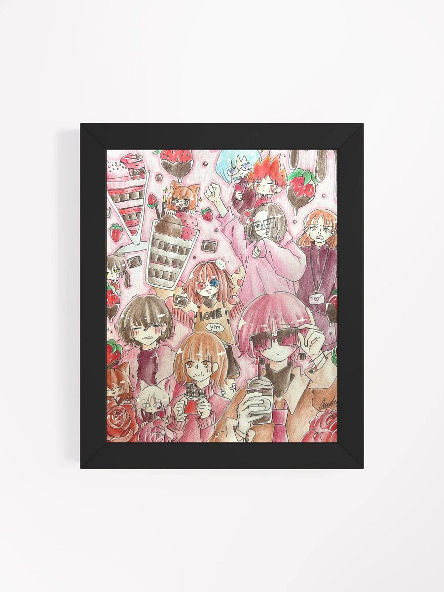 Happy Valentine's Day! - Framed Matte Poster product image (4)
